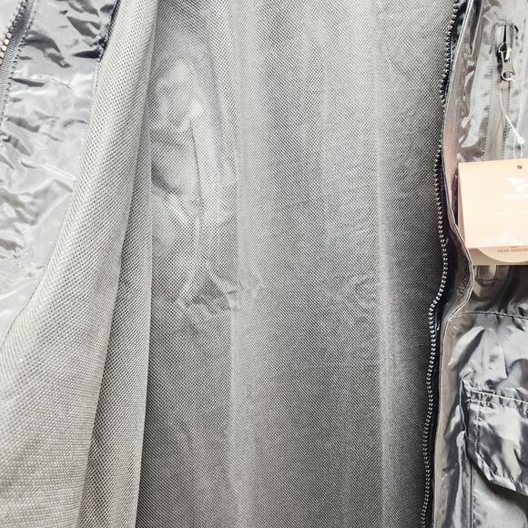 Rodeel Waterproof Windproof Men's Resisting Fishing Raincoat Jacket Size L Black - Picture 8 of 9